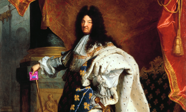 Ludvig XIV med kådis.