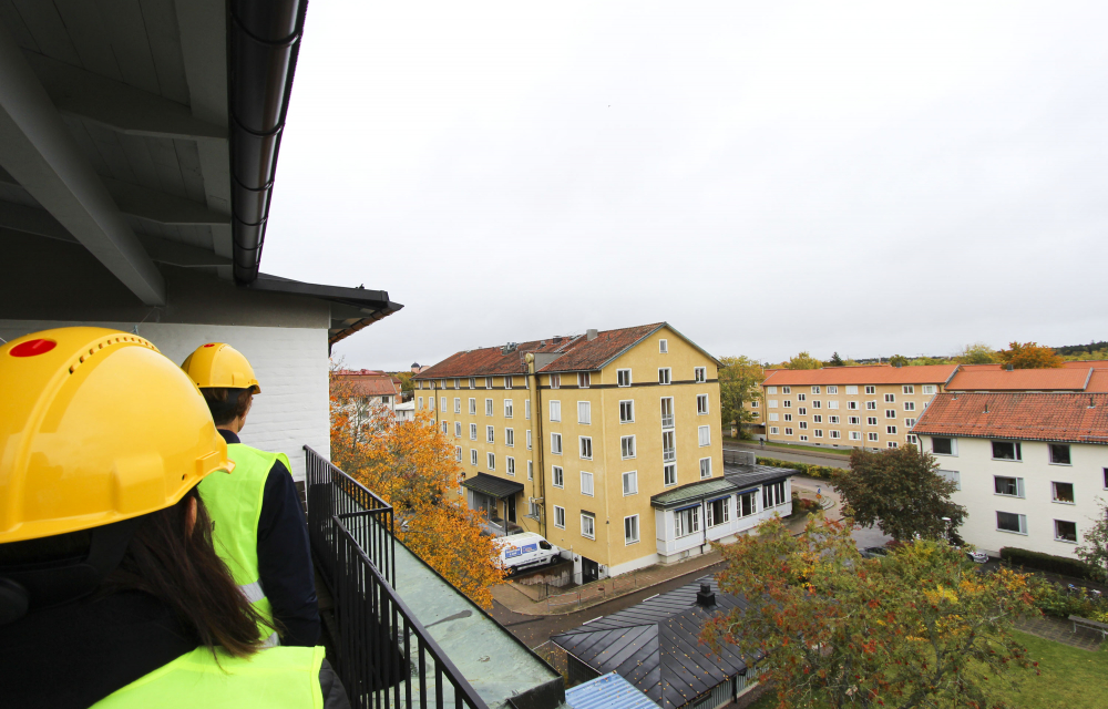 Utsikt från Rackarbergsgatan 18