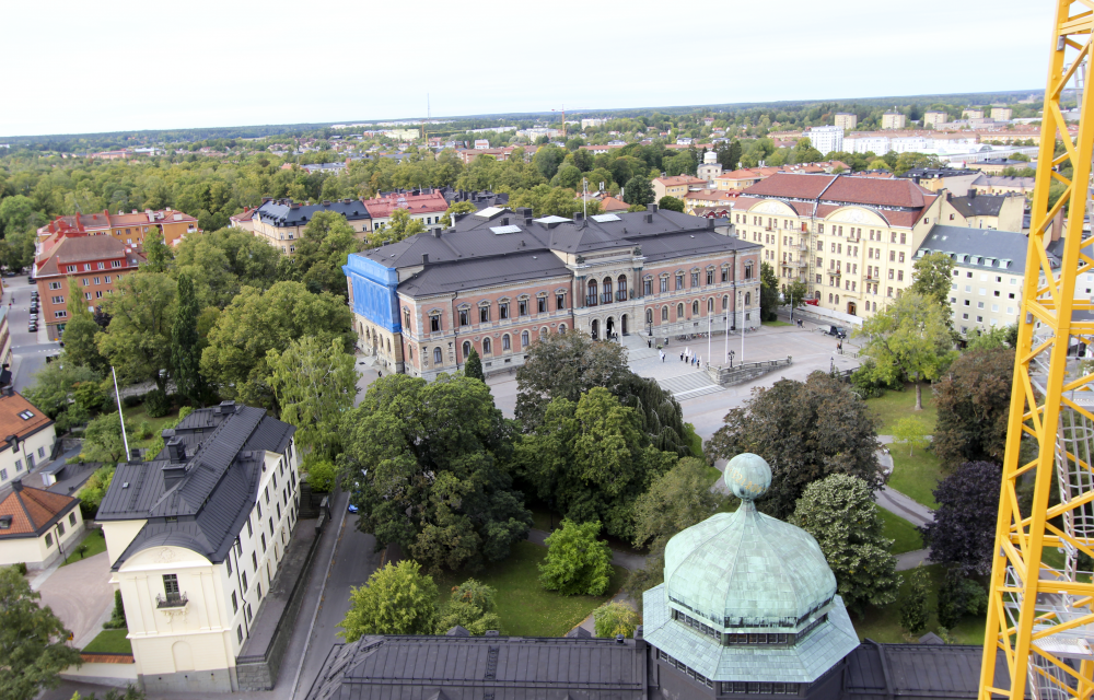 Universitetshuste från ovan