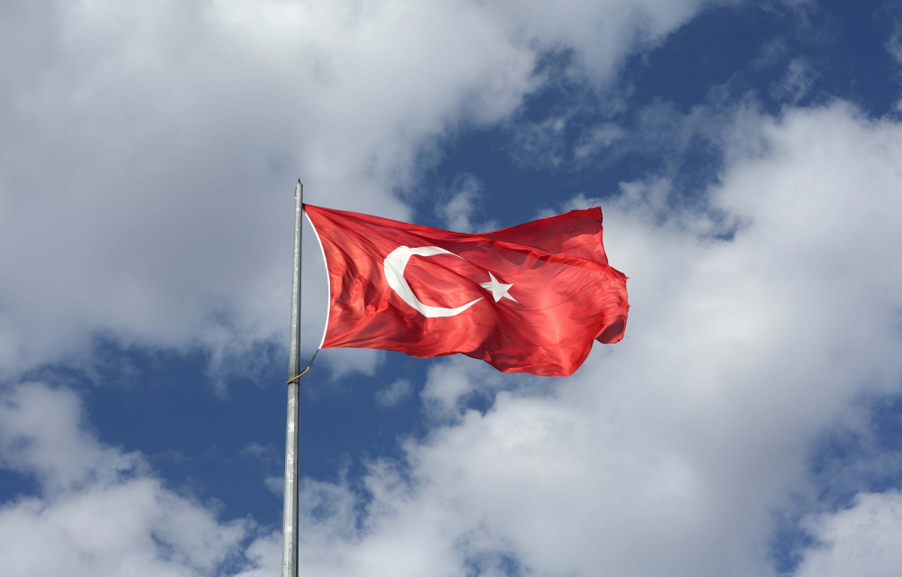 Turkiets flagga