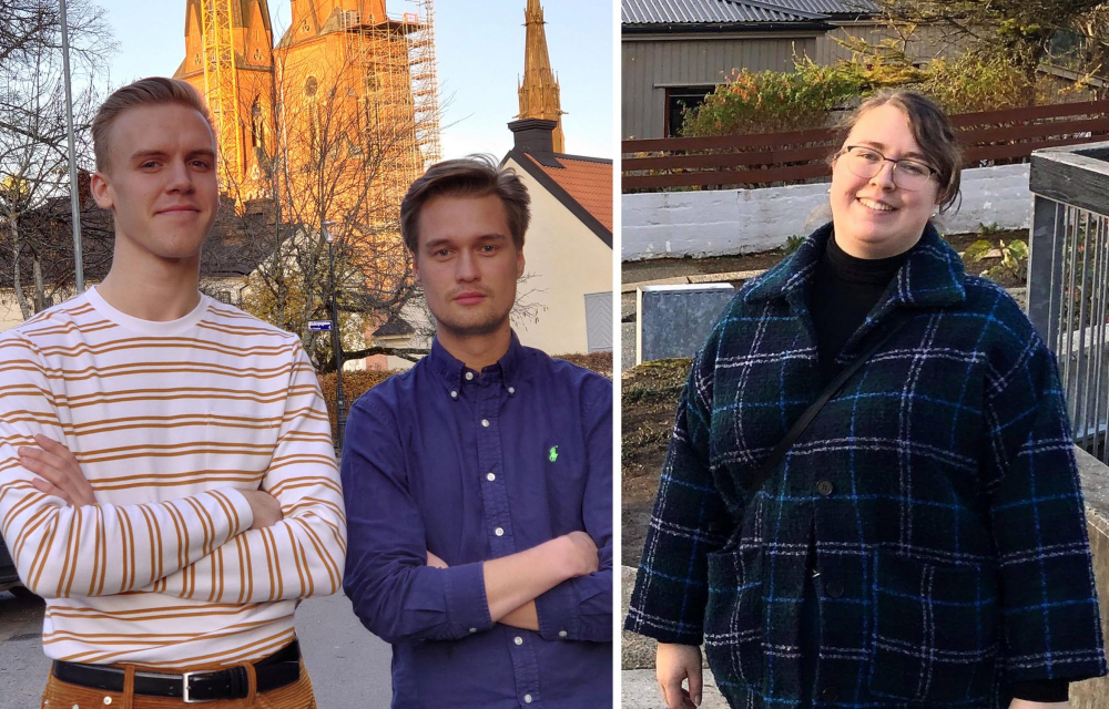 Jacob Färnert, Johannes Bäck, Karin Bohman