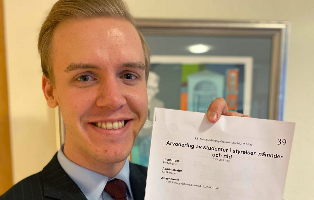 Jacob Färnert med rektorsbeslut