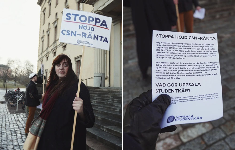 Demonstration Carolina rediviva