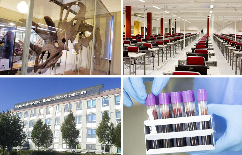 kollage nyhetshändelser