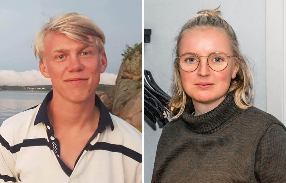 Wilhelm Svärd och Josefine Kämpe