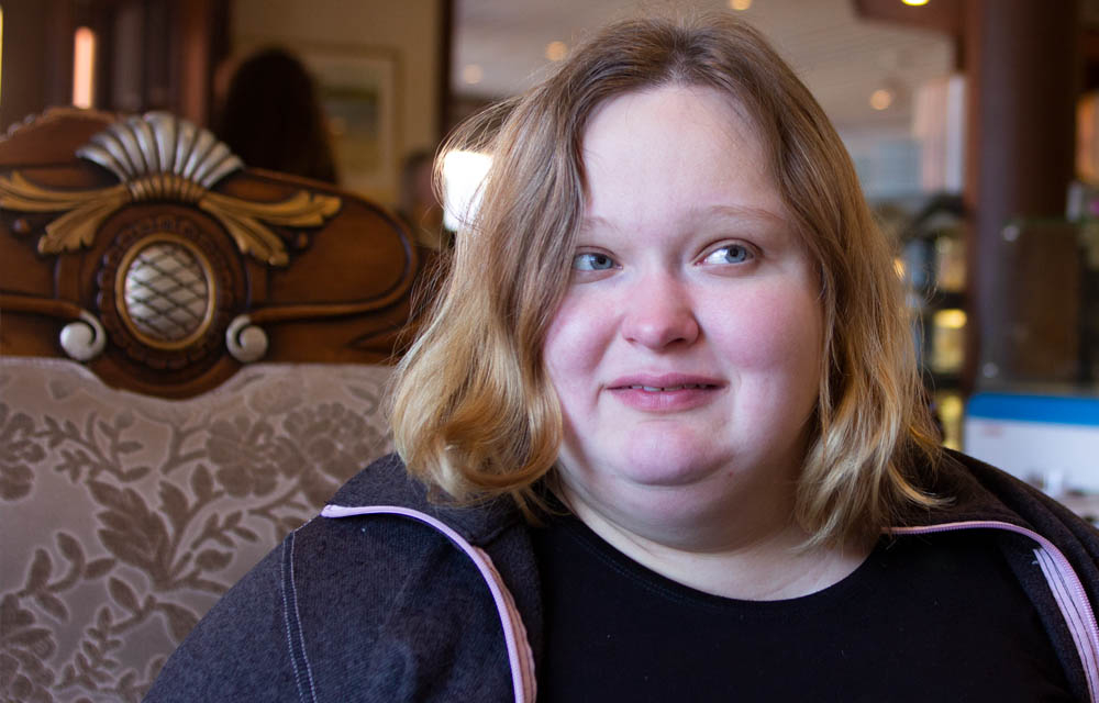 Språkvetarstudenten Ida-Maria Engberg 