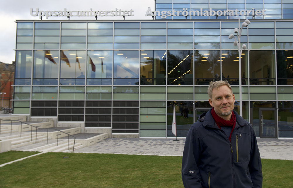"Det var väldigt långt i min värld till att jag skulle bli professor", berättar Carl Caleman, en av professorerna som ska installeras vid Uppsala universitet under fredagen.