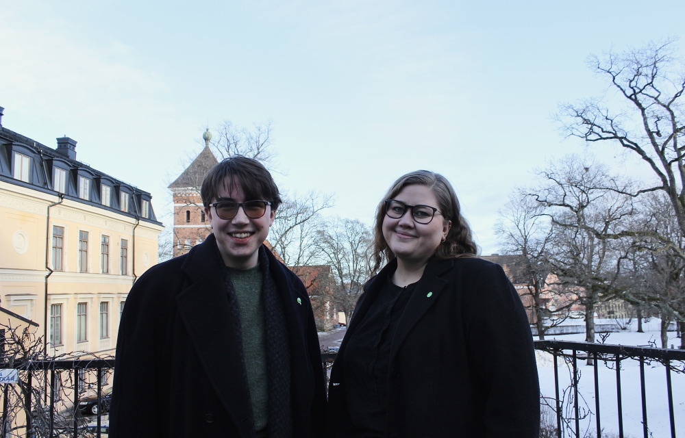 Michael Johansson och Elsa Ewert