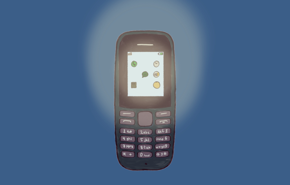 Knapptelefon