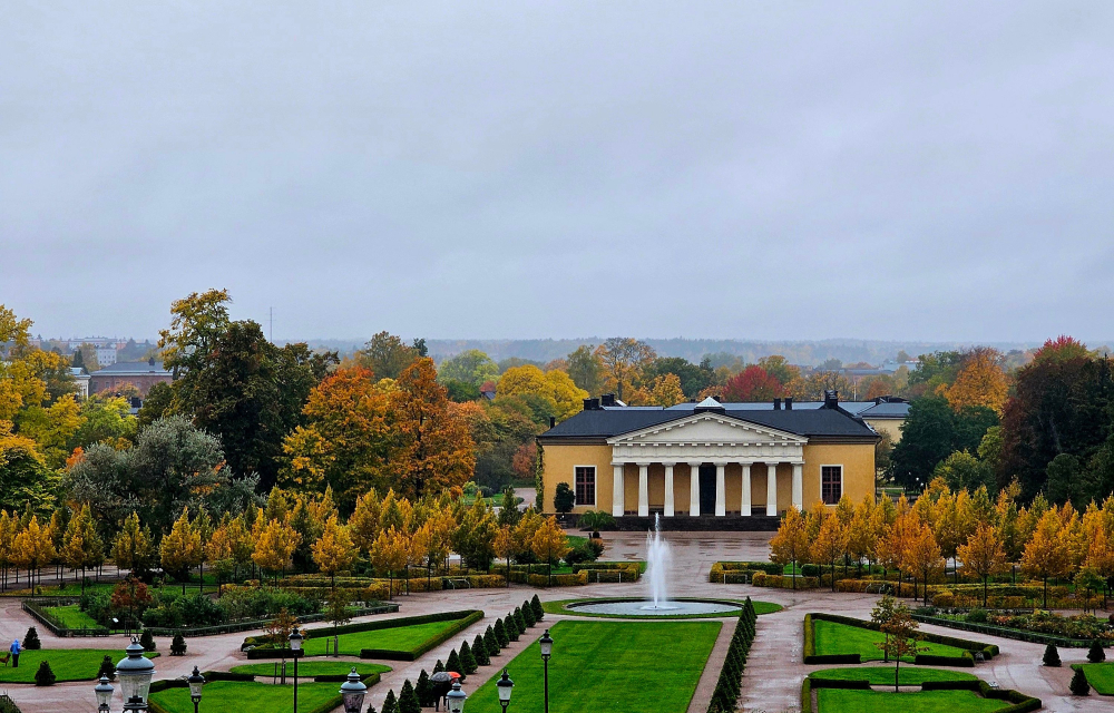 Uppsala slottsträdgård