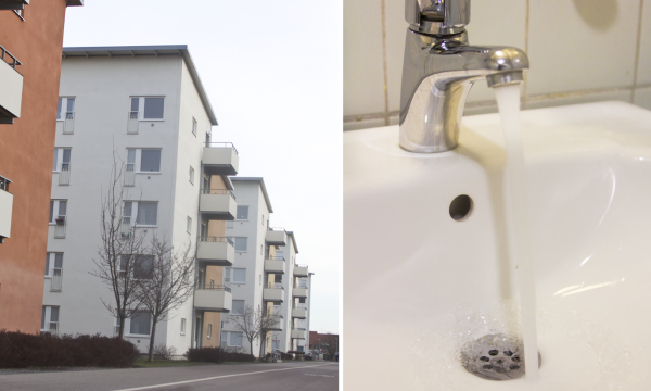 Kollage Majklockan vatten